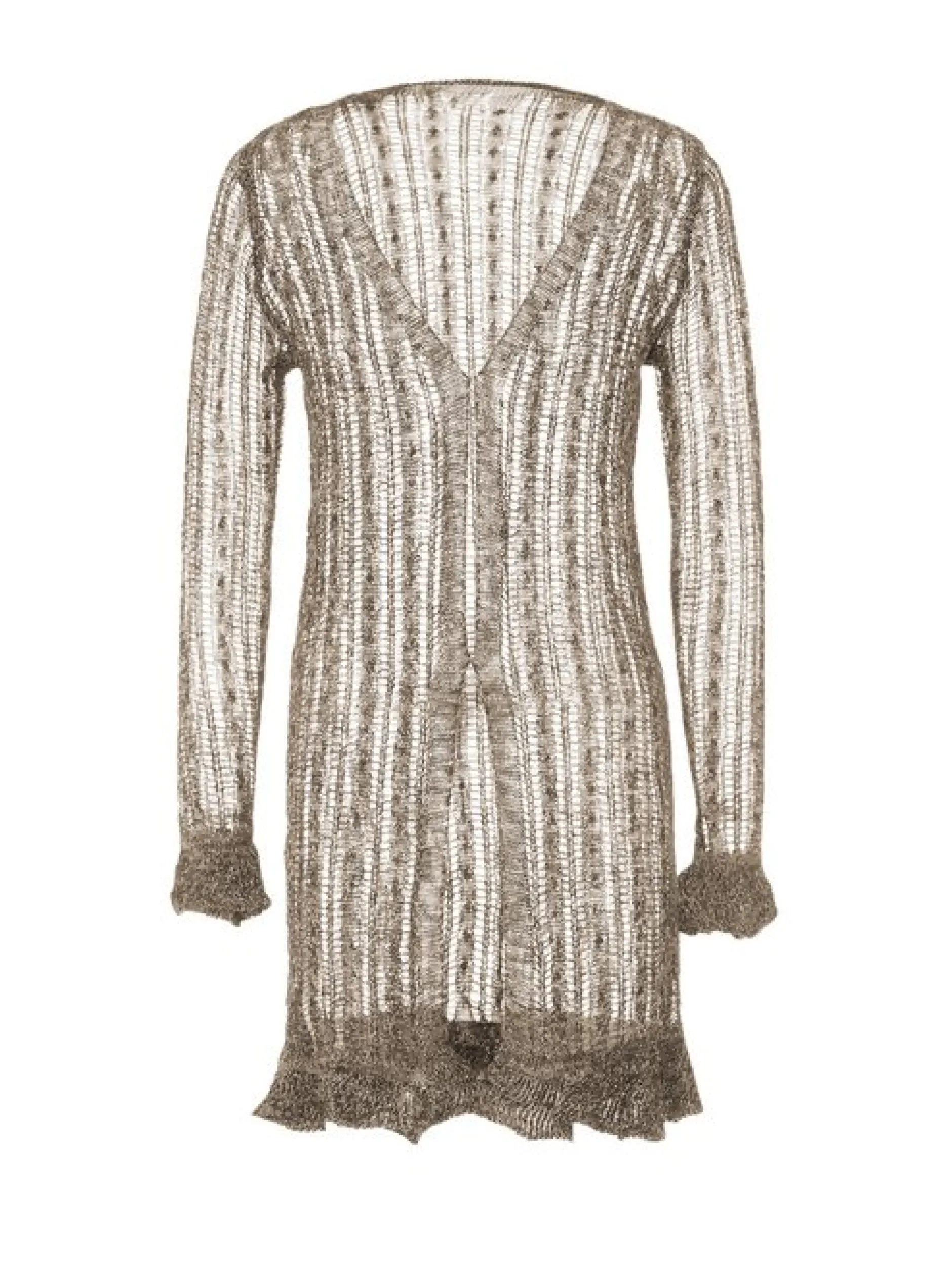 Usha Damen Strickjacke in taupe