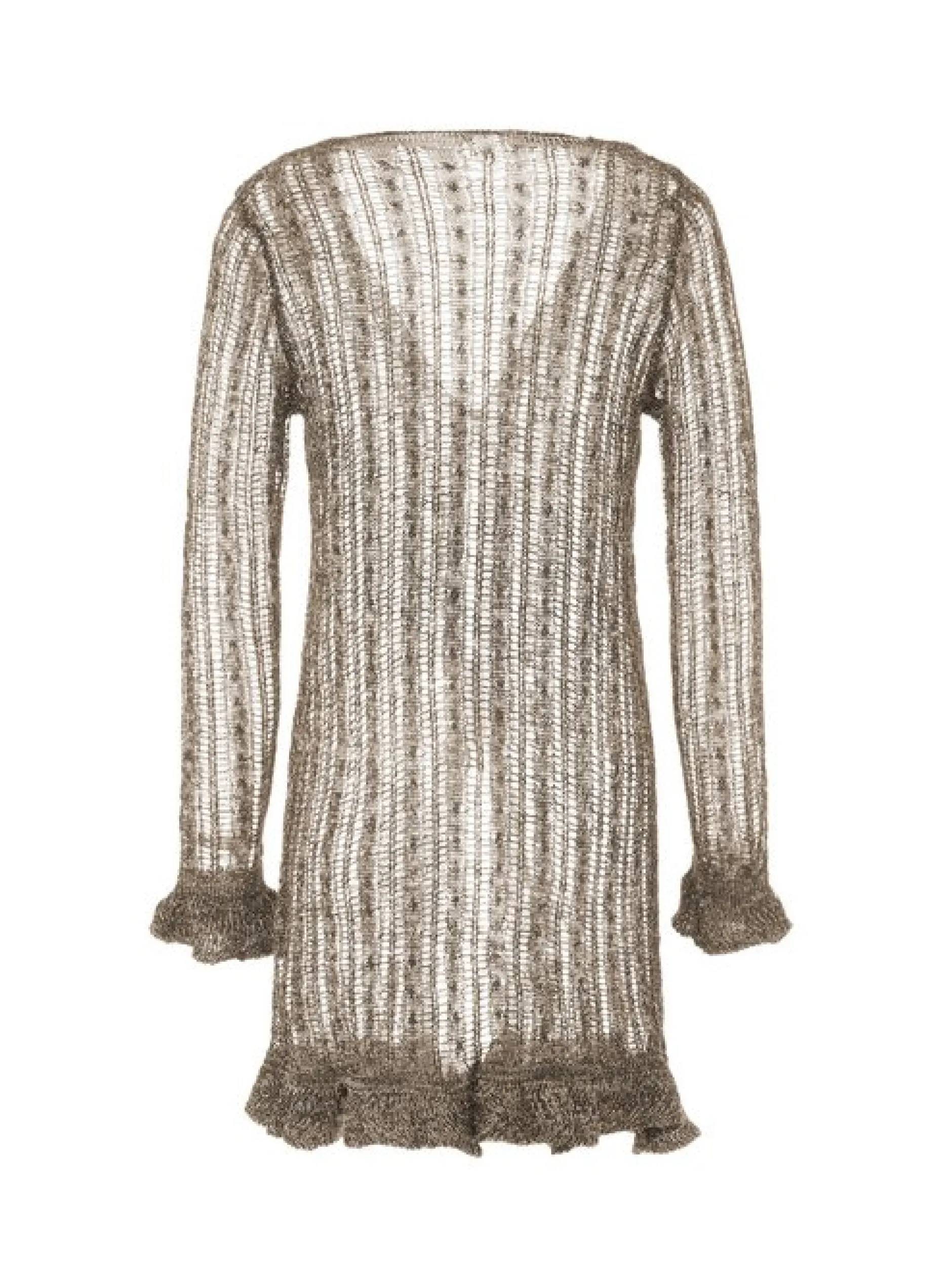Usha Damen Strickjacke in taupe