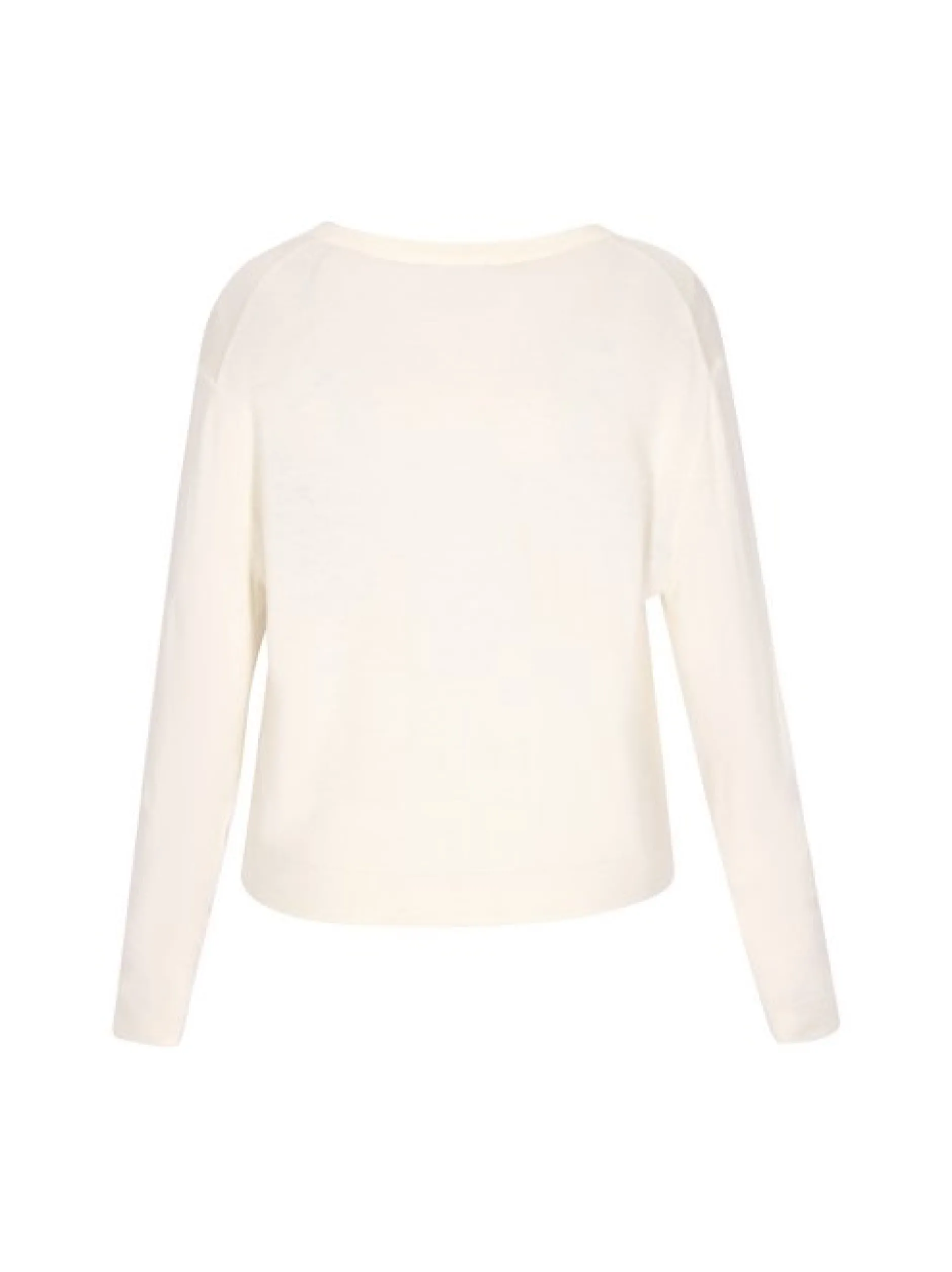 Usha Damen Strickjacke in weiß