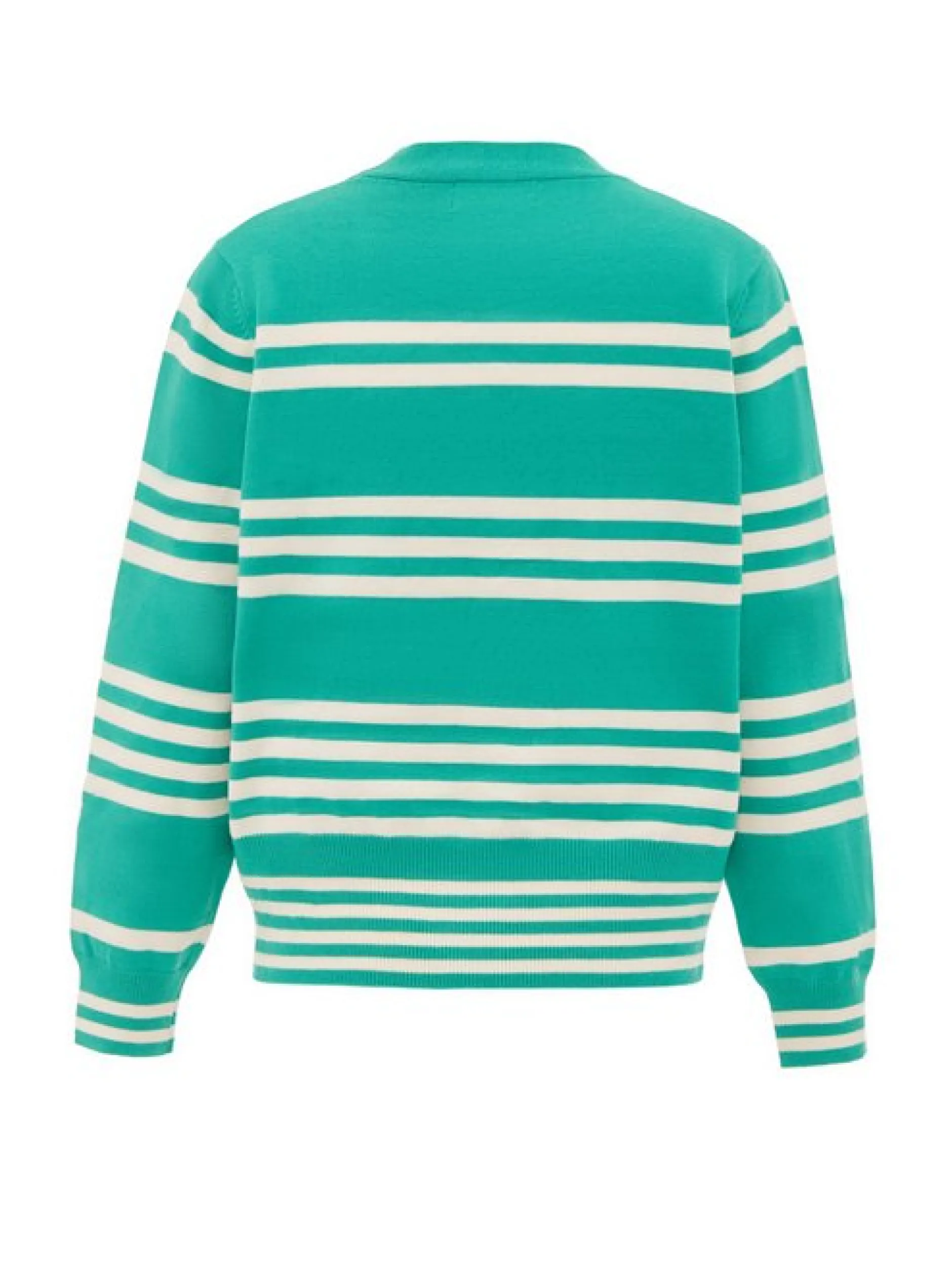Usha Damen Strickjacke in weiß