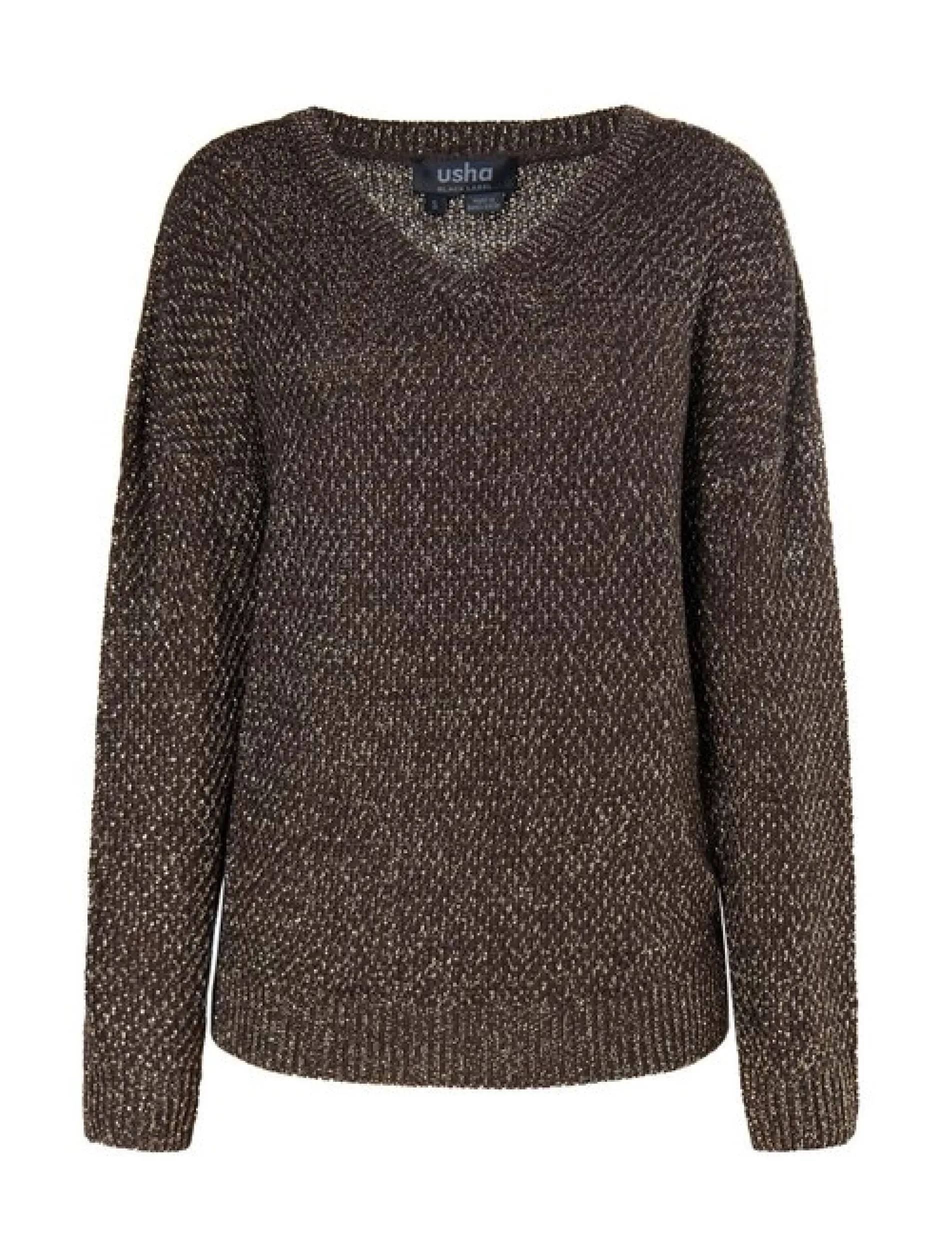 Usha Damen Strickpullover in braun