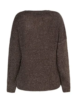 Usha Damen Strickpullover in braun