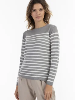 Usha Damen Strickpullover in mehrfarbig