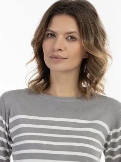 Usha Damen Strickpullover in mehrfarbig