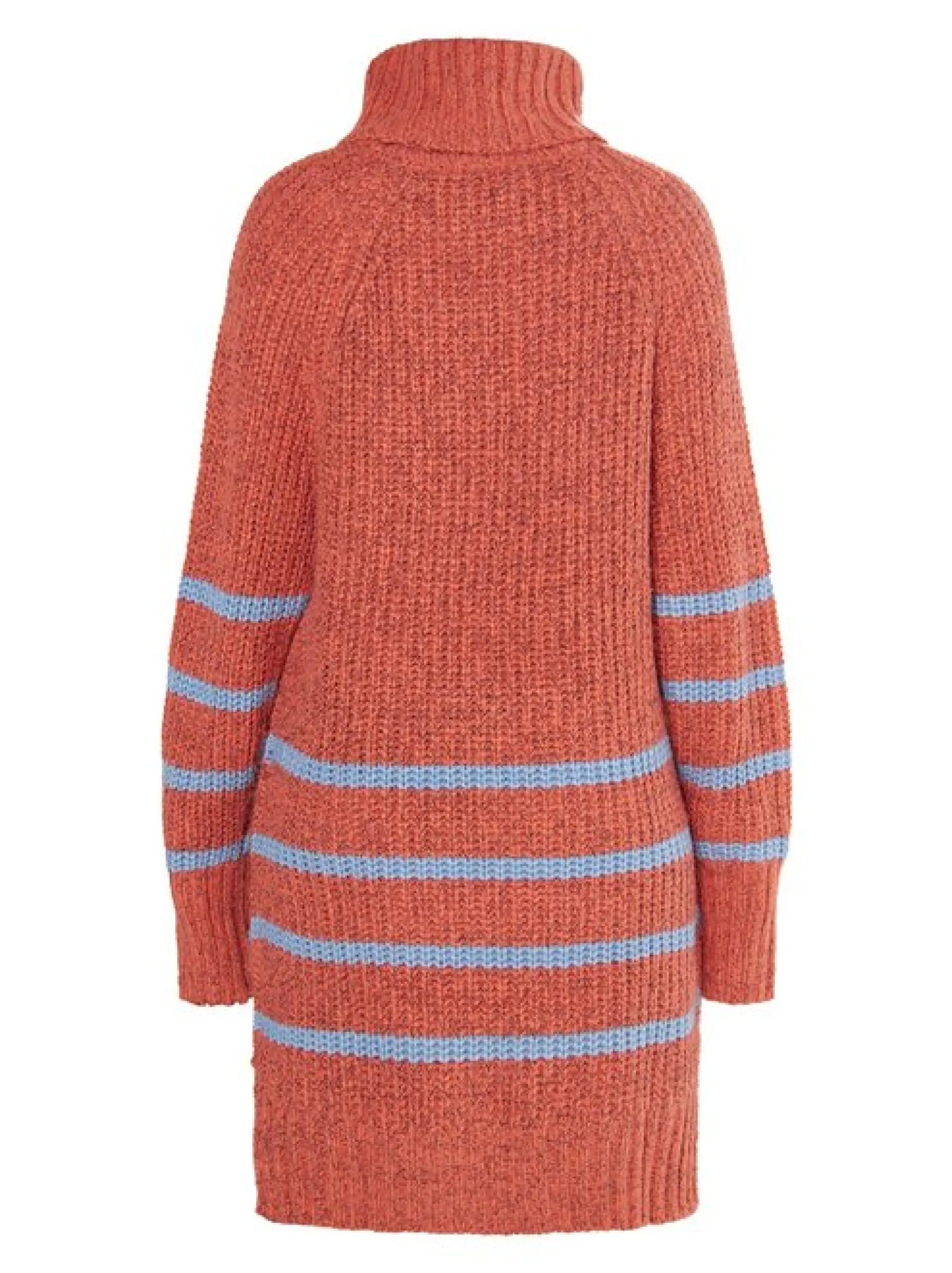 Usha Damen Strickpullover in rot - Länge: kurz