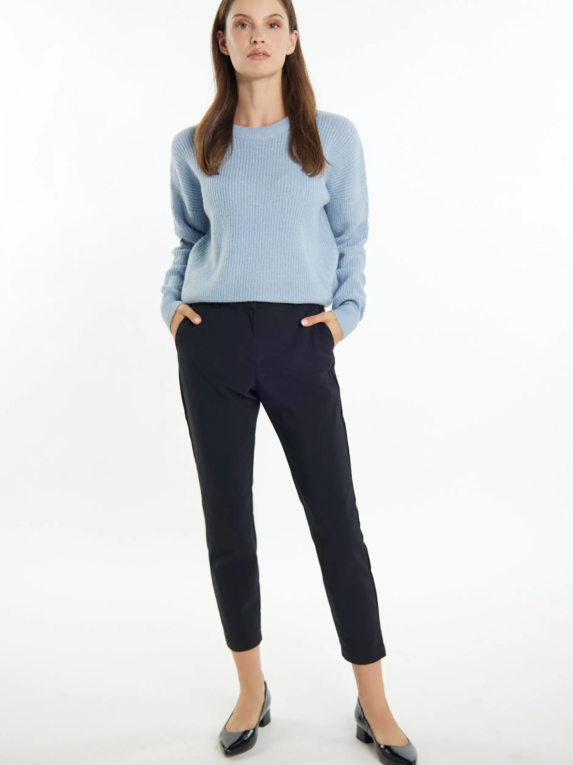 Usha Damen Strickpullover in mehrfarbig