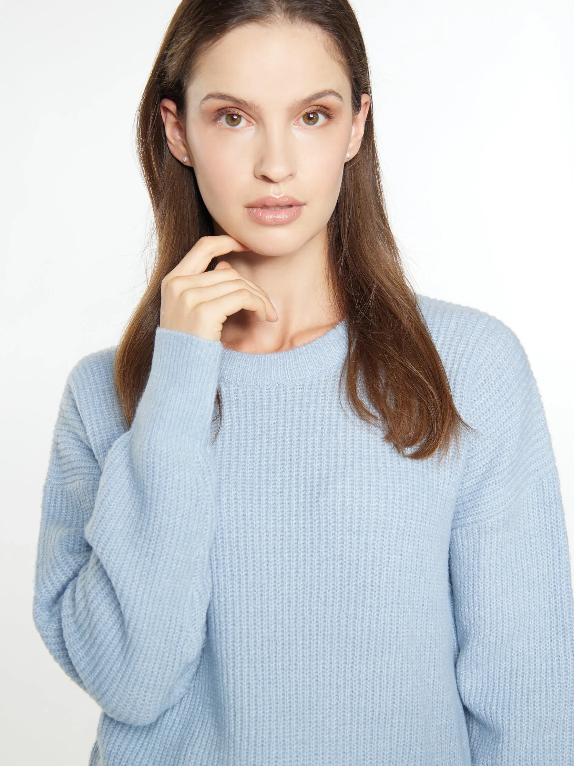 Usha Damen Strickpullover in mehrfarbig