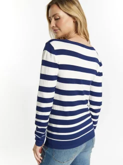 Usha Damen Strickpullover in mehrfarbig