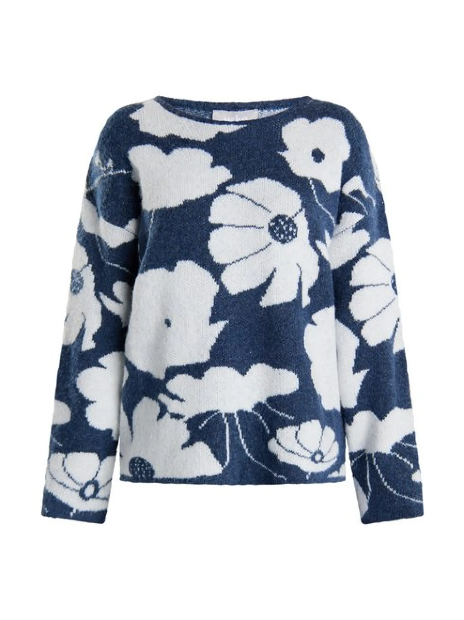 Usha Damen Strickpullover in marine