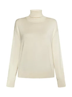Usha Damen Strickpullover in ecru