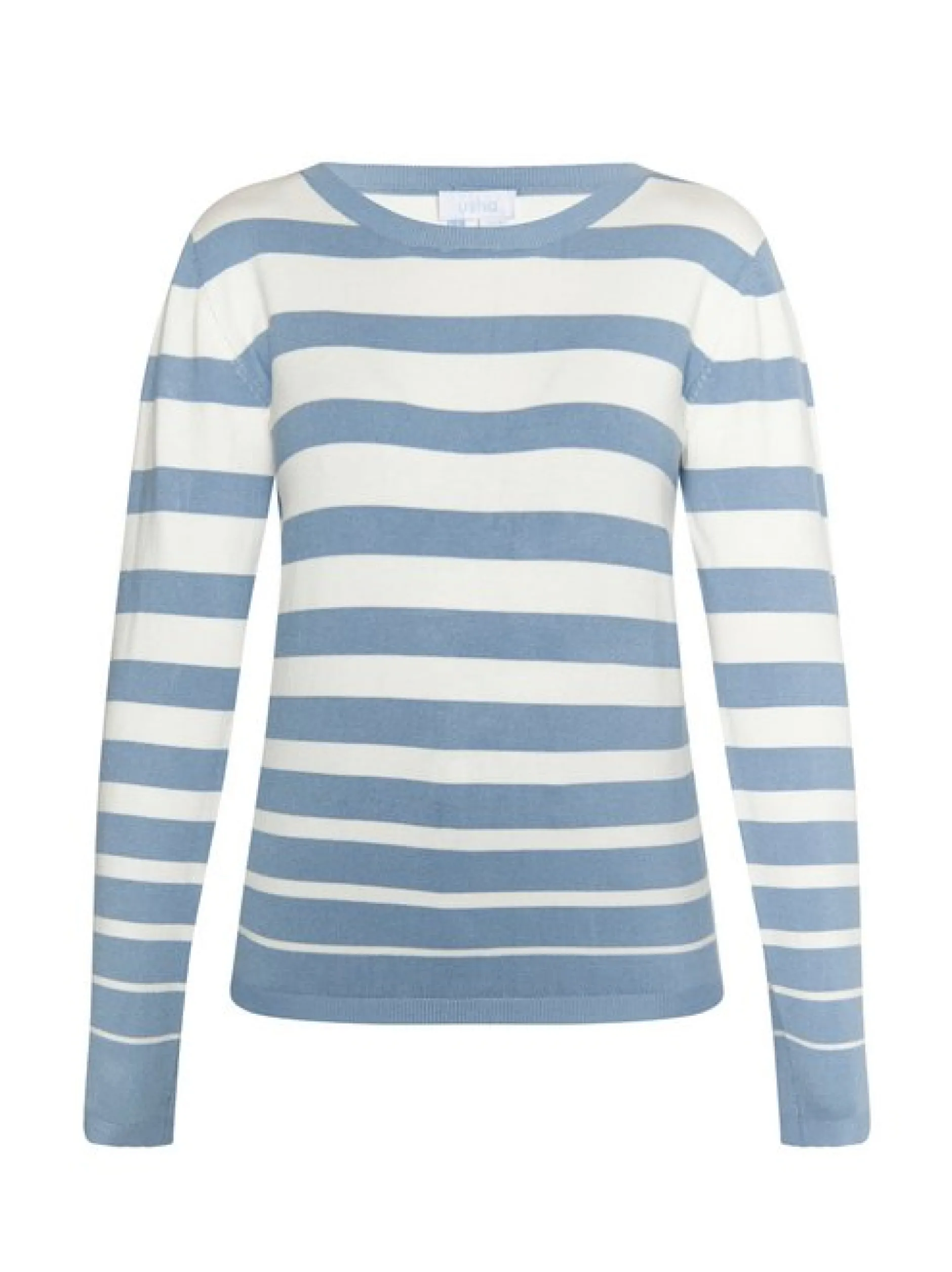 Usha Damen Strickpullover in denim