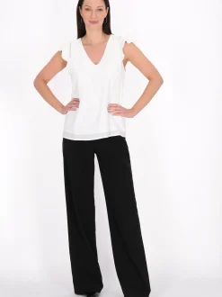 Usha Damen Top in weiß