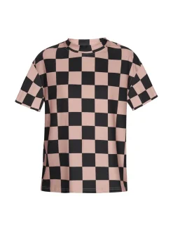 Usha Damen T-Shirt in beige - Ausschnitt: Rundhals