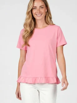 Usha Damen T-Shirt in pink