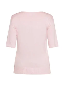 Usha Damen T-Shirt in rosa - Ausschnitt: Rundhals