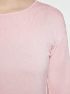 Usha Damen T-Shirt in rosa - Ausschnitt: Rundhals