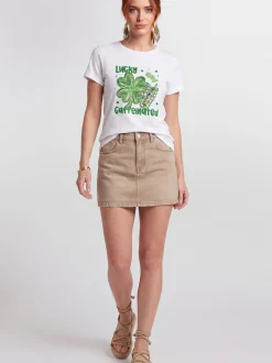 Usha Damen T-Shirt in weiß