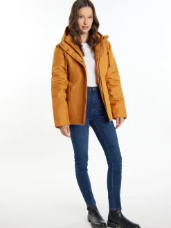 Usha Damen wattierte Jacke in gelb