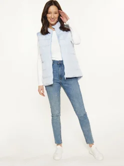 Usha Damen Weste in blau