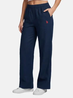 U.S. Polo Assn. Damen Hose - USMoolly in blau