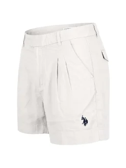 U.S. Polo Assn. Damen Hose - USOolivia in weiß