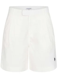 U.S. Polo Assn. Damen Hose - USOolivia in weiß