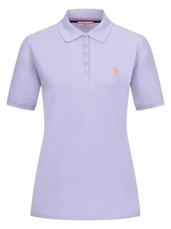 U.S. Polo Assn. Damen Poloshirts - USSiirena in lila