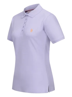 U.S. Polo Assn. Damen Poloshirts - USSiirena in lila