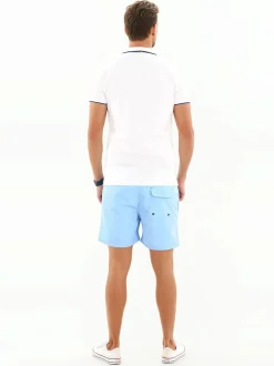 U.S. Polo Assn. Herren Badeshorts - USKyrk in blau