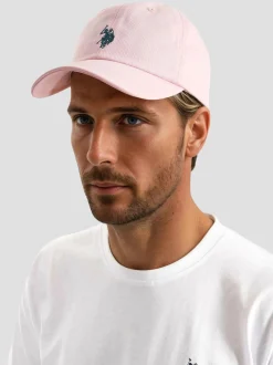 U.S. Polo Assn. Herren Baseball Cap - USKaii in pink