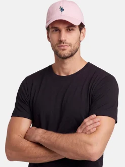 U.S. Polo Assn. Herren Baseball Cap - USKaii in pink