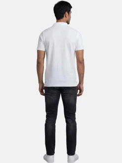 U.S. Polo Assn. Herren Poloshirt - USAAce in weiß