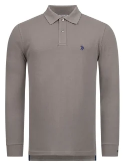 U.S. Polo Assn. Herren Poloshirt - USJayson in grau