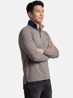 U.S. Polo Assn. Herren Poloshirt - USJayson in grau