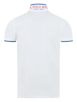 U.S. Polo Assn. Herren Poloshirt - USTristaan in weiß