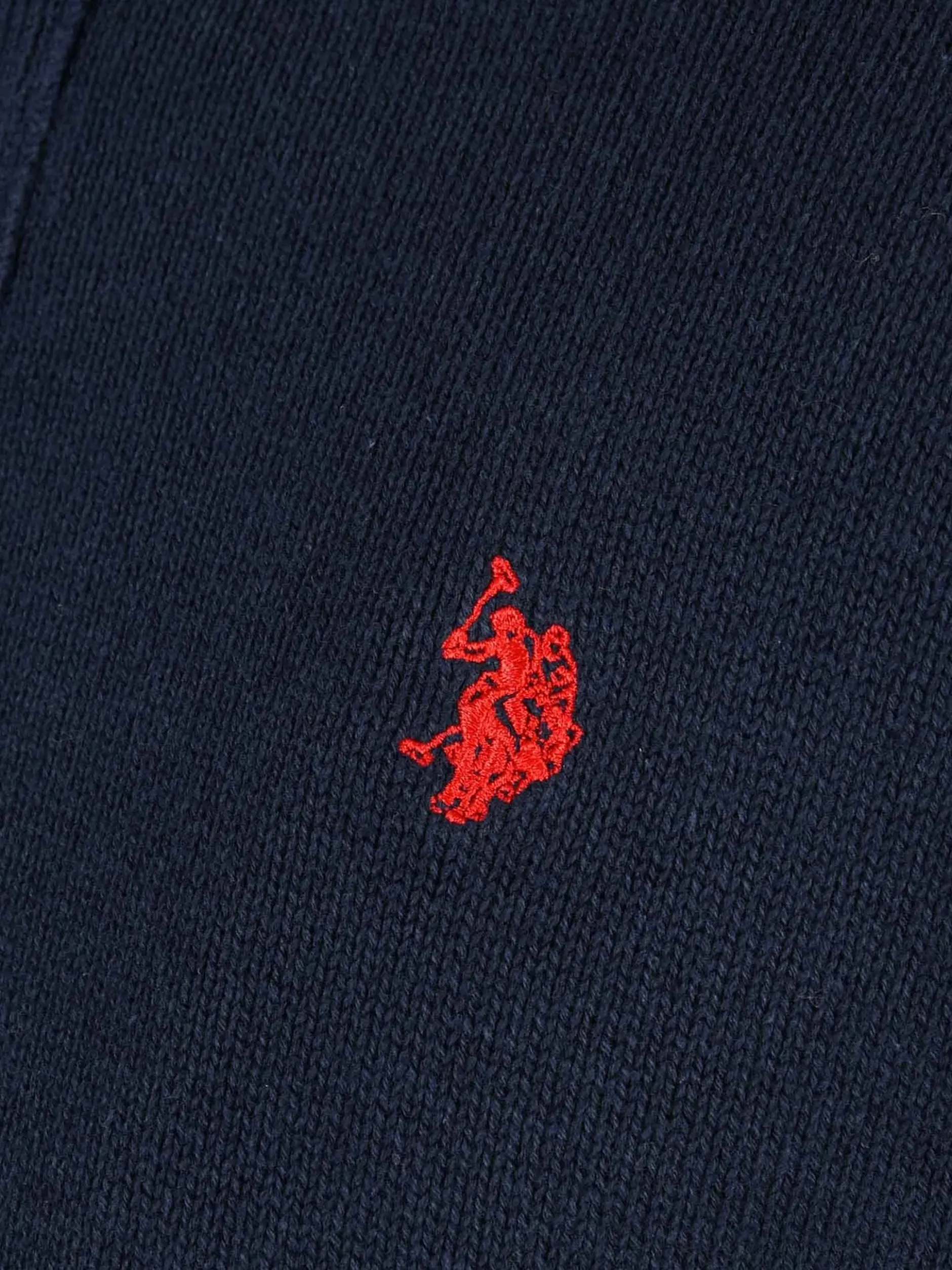 U.S. Polo Assn. Herren Pullover - USLogaan in blau