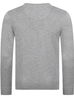 U.S. Polo Assn. Herren Pullover - USPhil in grau