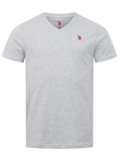 U.S. Polo Assn. Herren T-Shirt - USRiider in schwarz