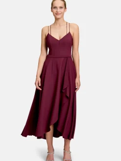Vera Mont Damen Abendkleid in bordeaux