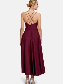 Vera Mont Damen Abendkleid in bordeaux