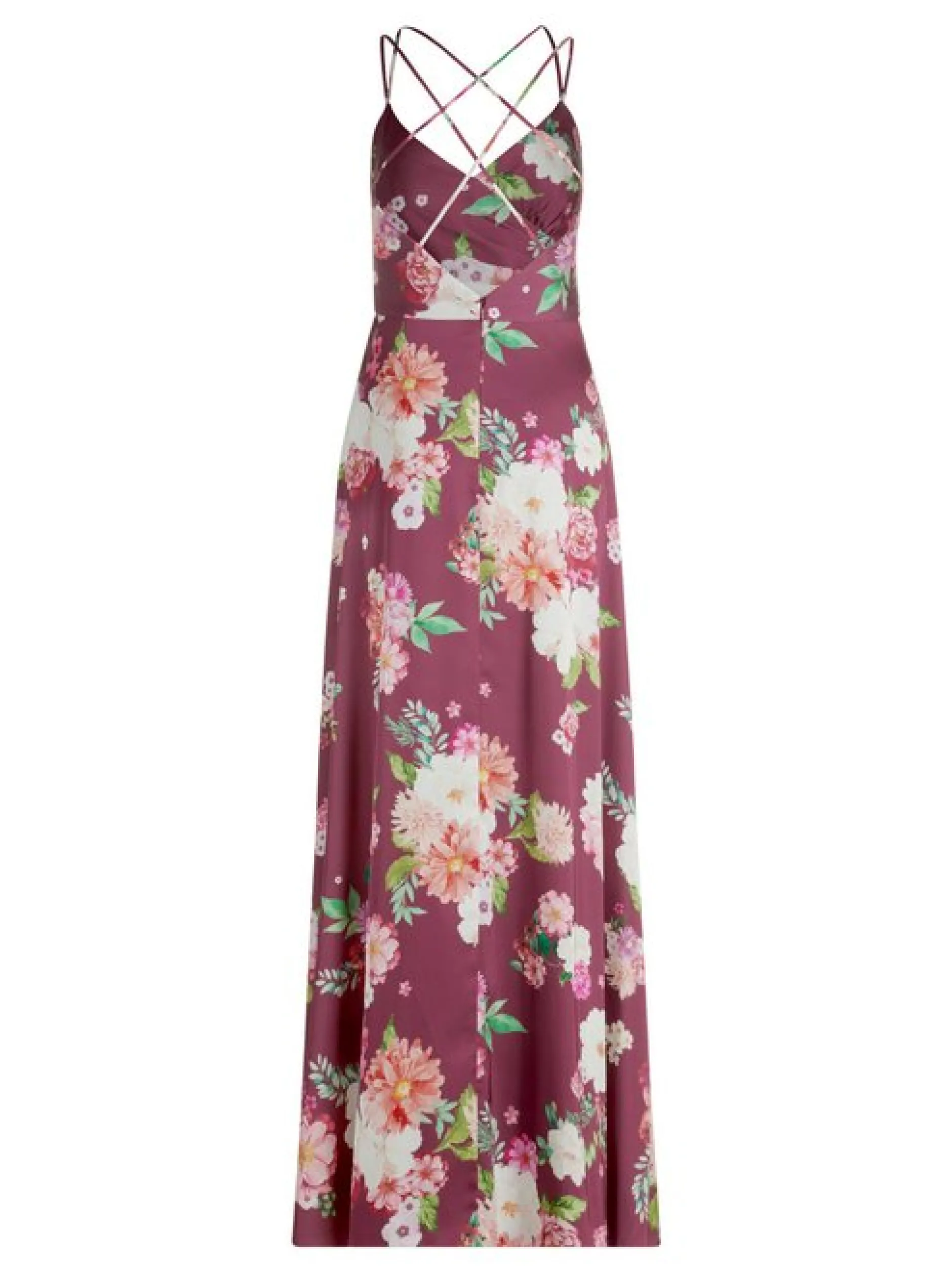 Vera Mont Damen Abendkleid in mehrfarbig