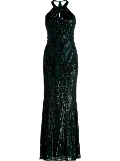 Vera Mont Damen Abendkleid in grün