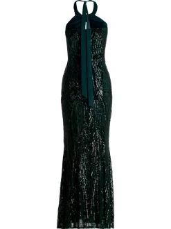 Vera Mont Damen Abendkleid in grün