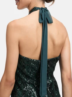 Vera Mont Damen Abendkleid in grün