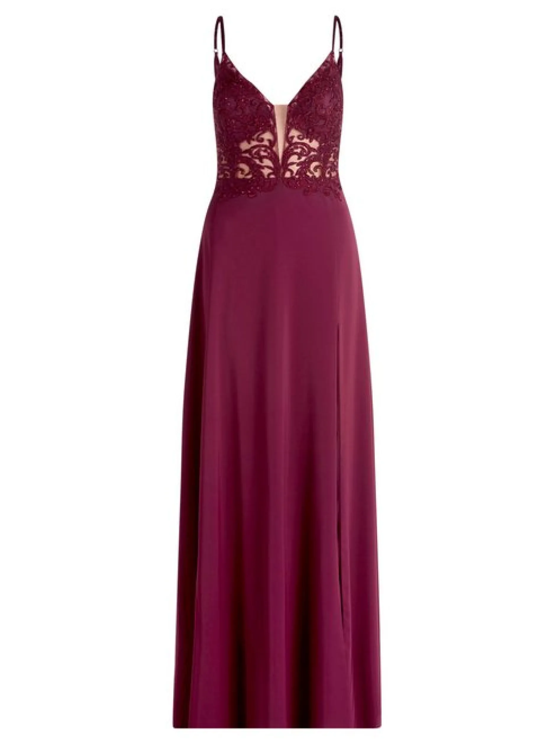 Vera Mont Damen Abendkleid in bordeaux