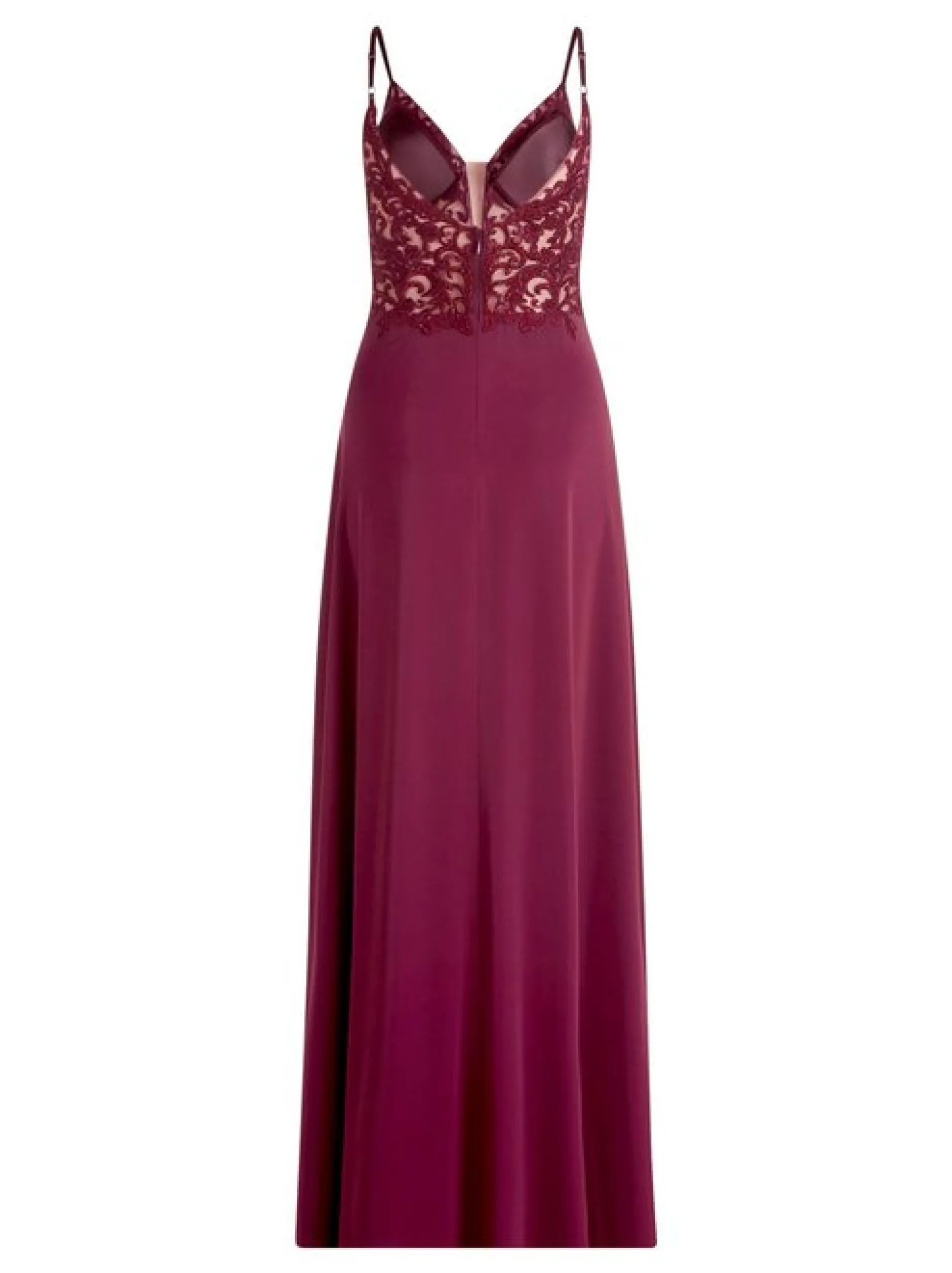 Vera Mont Damen Abendkleid in bordeaux