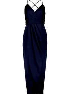 Vera Mont Damen Abendkleid in marine blau