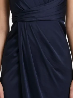 Vera Mont Damen Abendkleid in marine blau