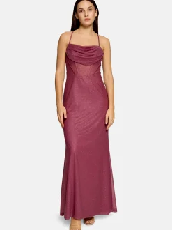 Vera Mont Damen Abendkleid in himbeer pink