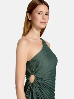 Vera Mont Damen Abendkleid in schilf